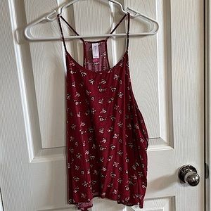 Spaghetti strap tank top